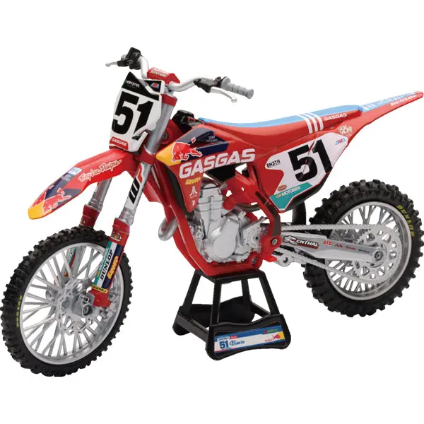 New Ray Toys - Tld Red Bull Gasgas Justin Barcia Mc 450F Race Bike 1:12 Scale 1