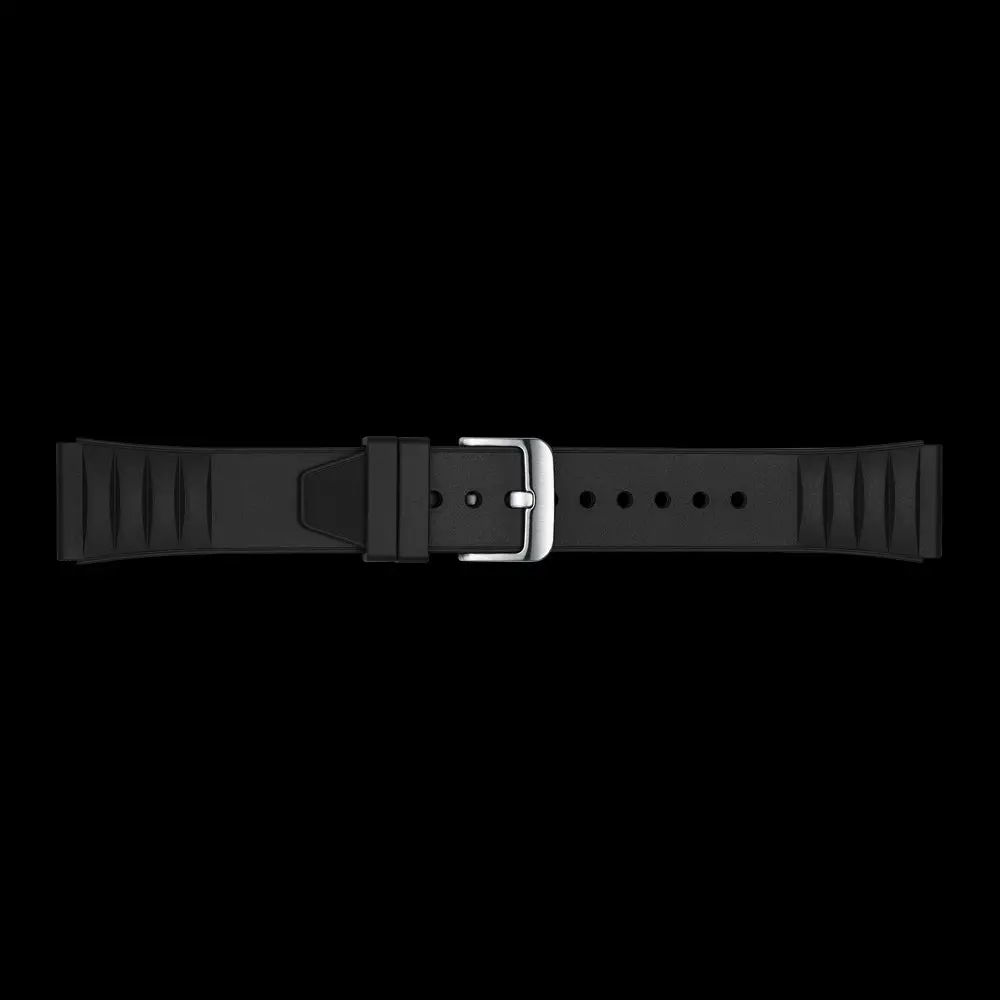 Black Fluoro Rubber Strap Suitable For Windows Series 1
