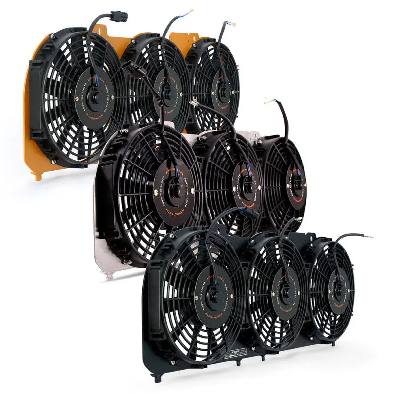 Mishimoto Aluminum Fan Shroud W/ Controller – Jeep Cherokee Xj (1989–2001) 1