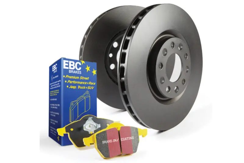 Stage 13 Brake Upgrade Kit: Yellowstuff Pads + Rk Performance Rotors 1