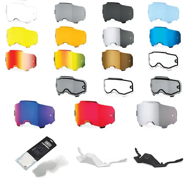 100% - Armega Goggle Lens, Tear-Off Accessories 1