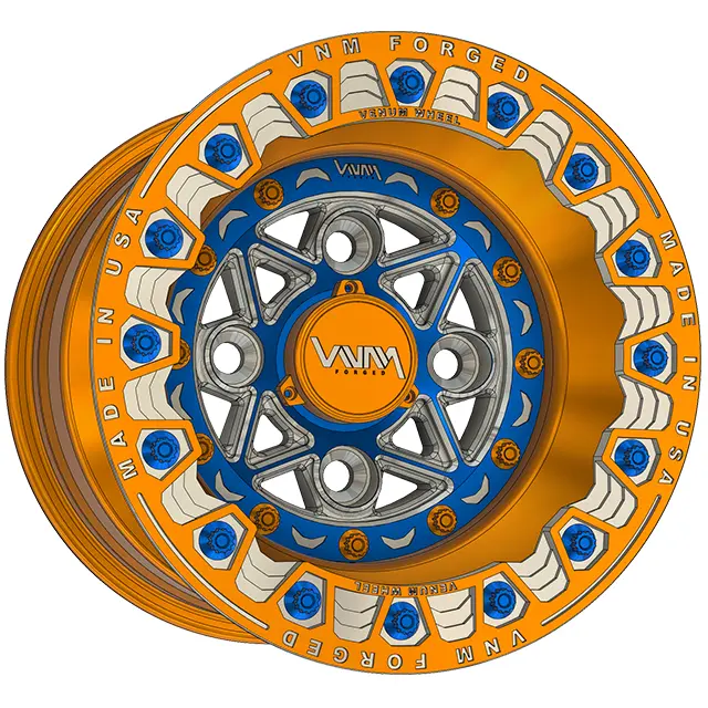 V-11 Beadlock Utv Wheels Forged Aluminum For Polaris Rzr 170 & Rzr 200 1