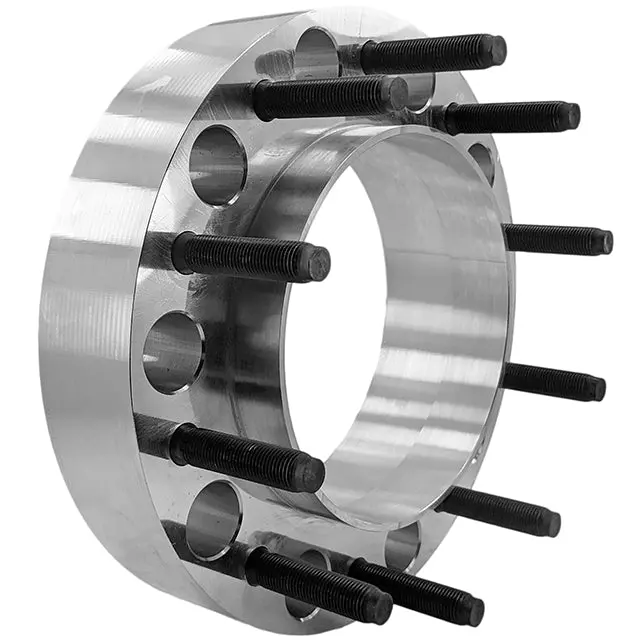 Ford 10X7.25" To 10X225 Mm 10 Lug Wheel Adapters Billet Aluminum 2