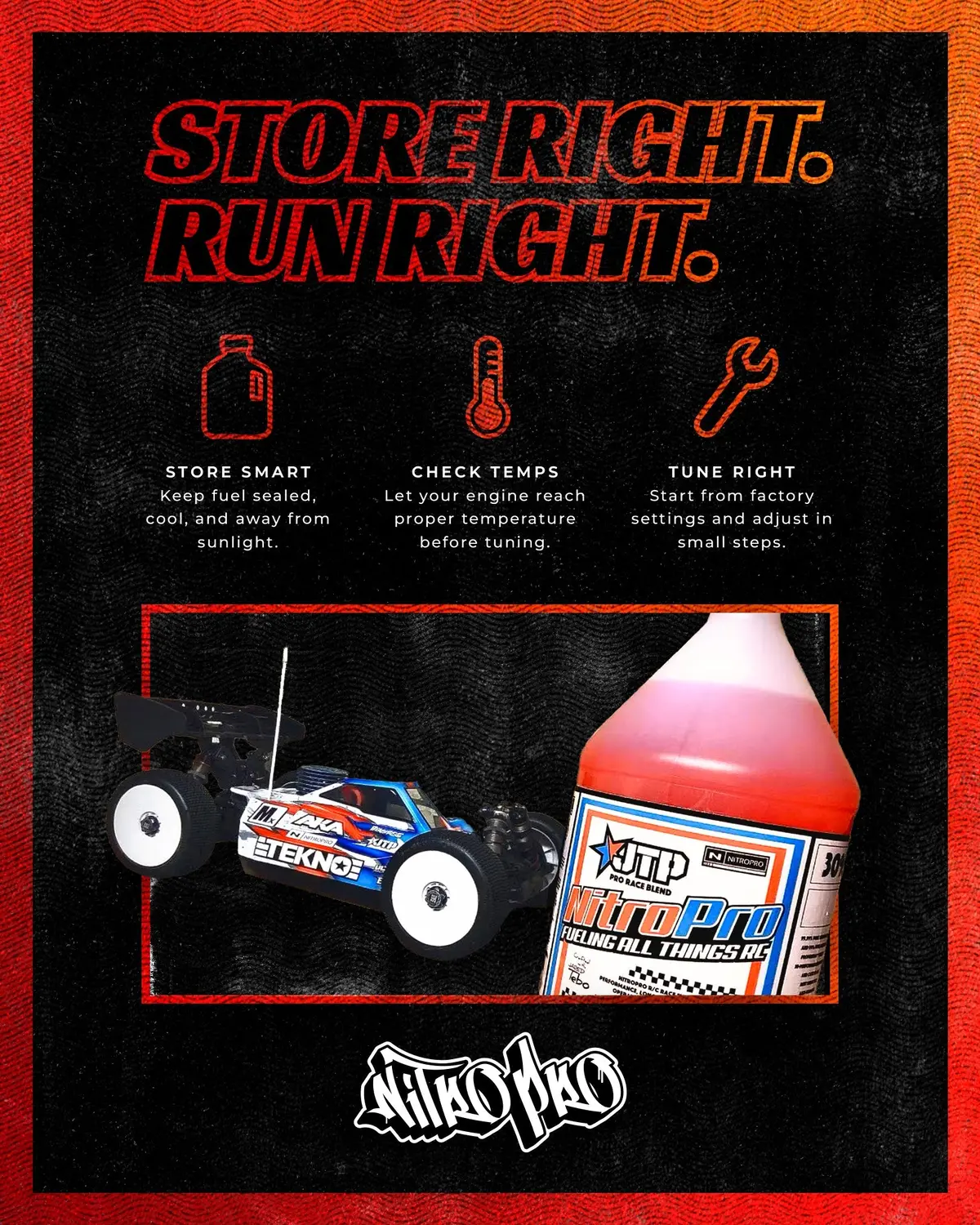 Nitropro Jtp Blend Nitro Fuel (1 Gallon) 1