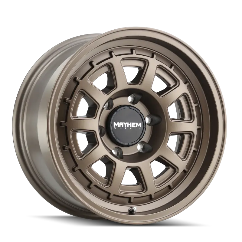 Mayhem Voyager 18X9 Wheel – Dark Bronze, 8X165.1 Bolt Pattern, 0Mm Offset, 125.2Mm Hub Bore 1