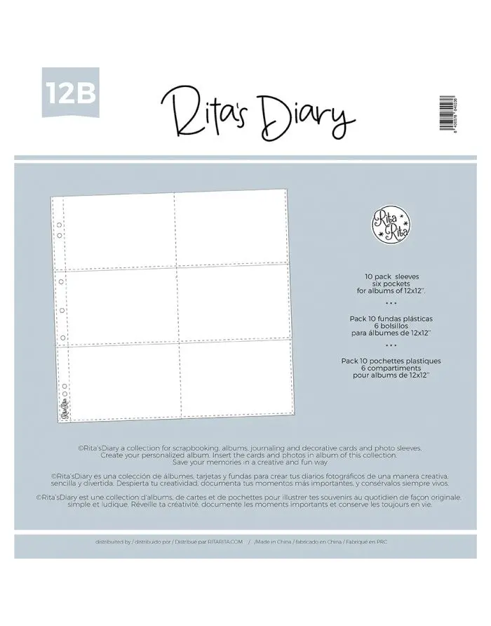 Fundas Para Álbumes De 12"X12" Modelo 12B 1