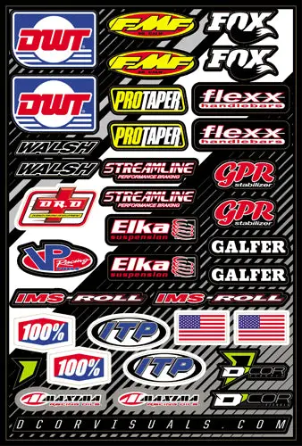 D’Cor Visuals - Atv Decal Sheet 1