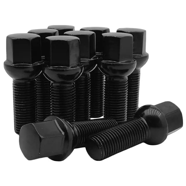 14X1.5 Ball Seat Lug Bolts, 28 Mm - 60 Mm Shank Length 1