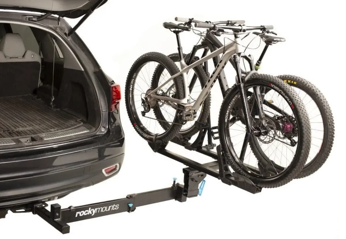 Rockymounts Backstage Swing-Away 2-Bike Hitch Rack (180° Rear Access) 1