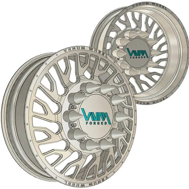 No Return Vnm Forged Wheels Dually 10X285.75 Custom Made Rims 1
