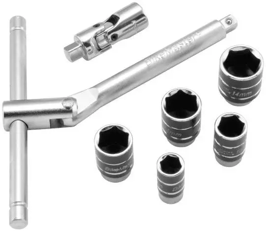 Bikemaster - 1/4 Inch Compact Sliding & Folding T-Handle 1