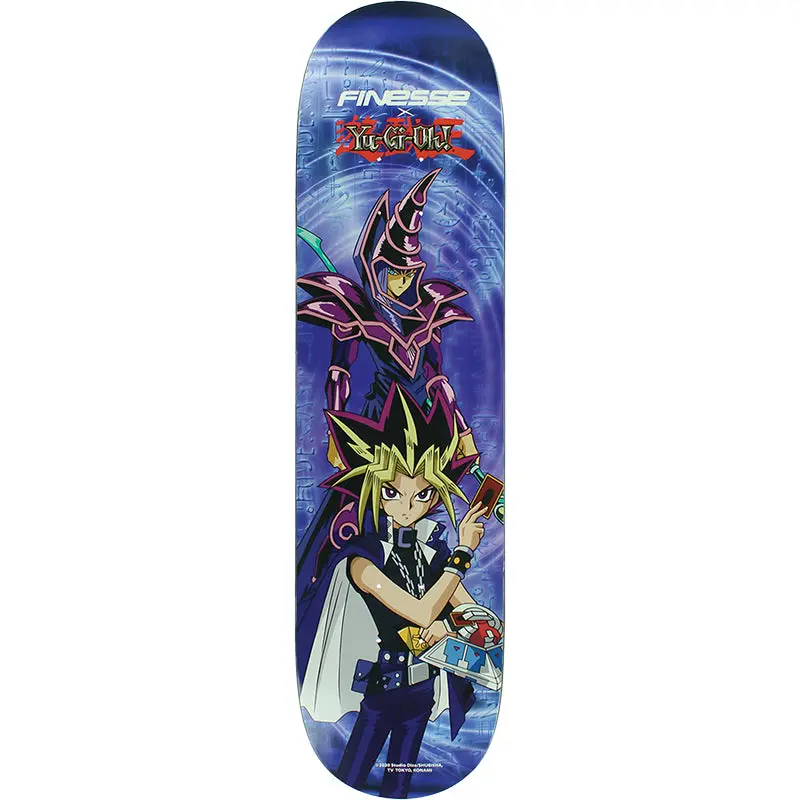 Finesse 8.12" Yu-Gi-Oh! Dark Magician Skateboard Deck 1