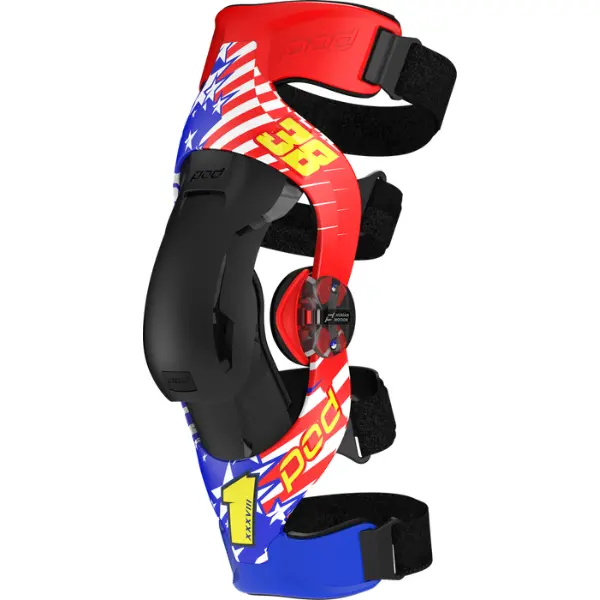 Pod Mx - K4 2.0 Dangerboy Limited Edition 2 Knee Brace (Pair) (Youth) 1