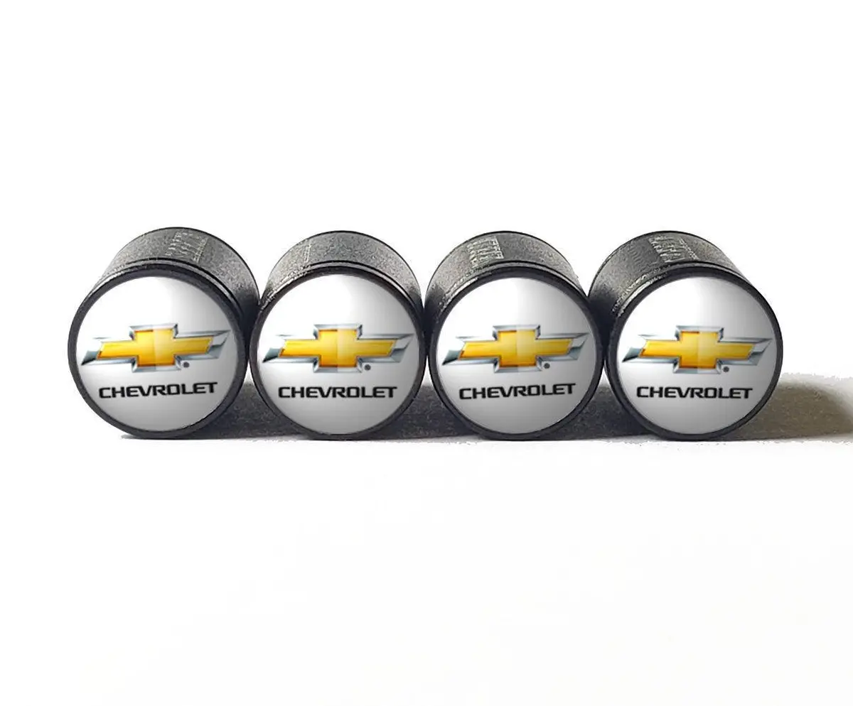 2011 Chevy Logo Chevrolet Tire Valve Stem Caps - Aluminum - Set Of 4 1