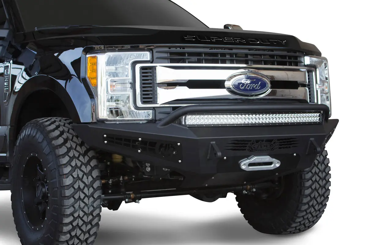 2017-2022 Ford Super Duty Honeybadger Winch Front Bumper 1