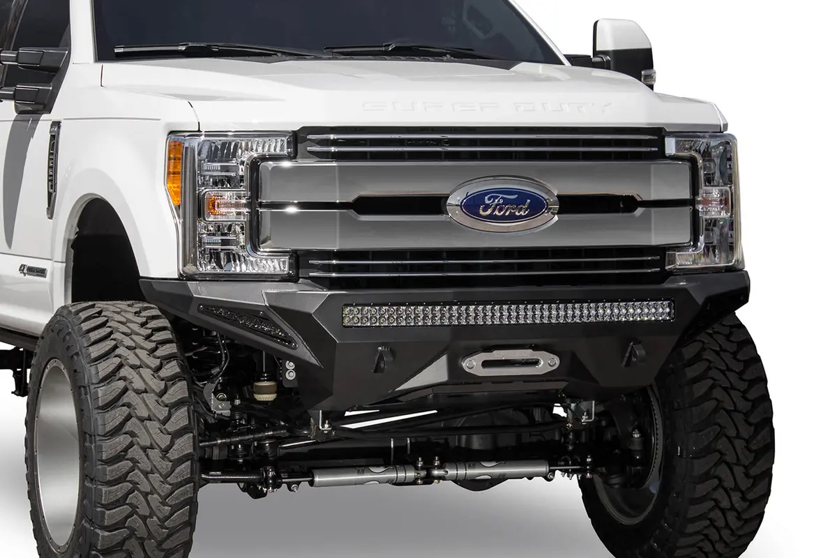 2017-2022 Ford Super Duty Stealth Fighter Winch Front Bumper 1
