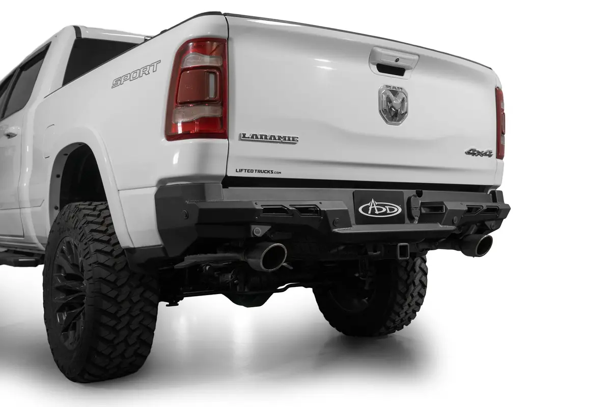 2019-2024 Ram 1500 Black Label Rear Bumper 1