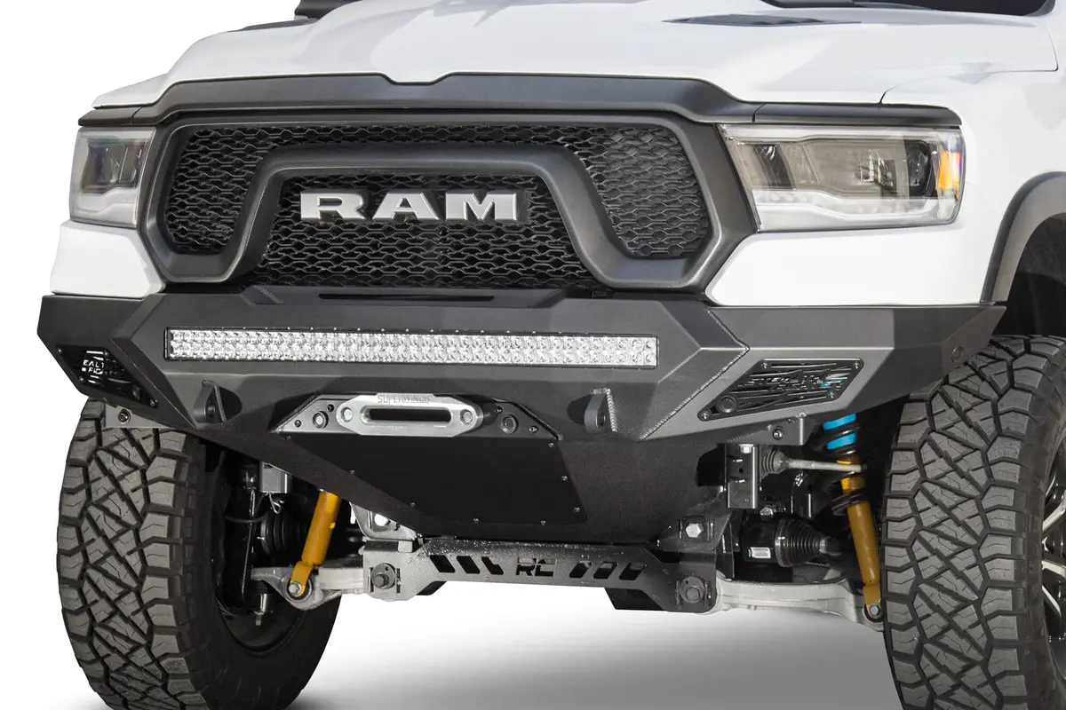 2019-2023 Ram Rebel Stealth Fighter Winch Front Bumper 1