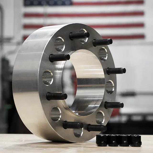 8X200 Mm Wheel Spacers Hub Centric Billet Aluminum 2019+ Ram 3500 Dually 1