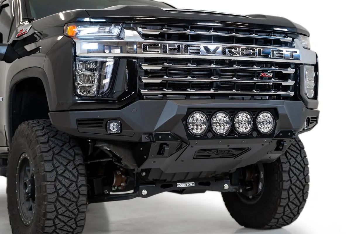 2020-2023 Chevy 2500/3500 Bomber Front Bumper (Rigid) 1
