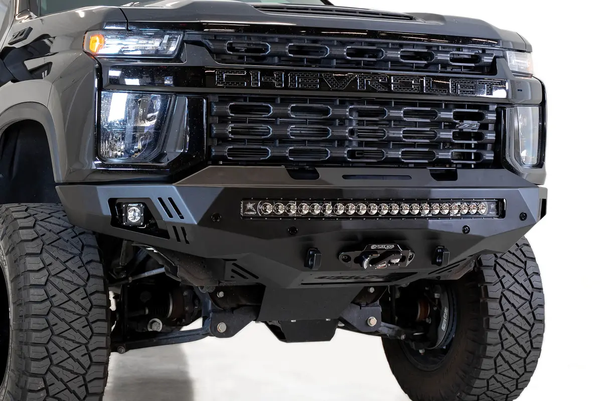 2020-2023 Chevy 2500/3500 Stealth Fighter Front Bumper 1