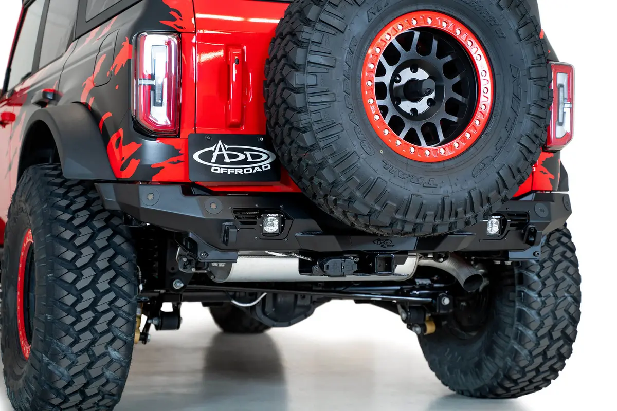 2021-2026 Ford Bronco Bomber Rear Bumper 1