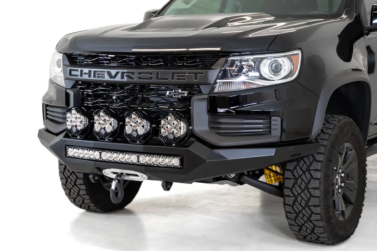 2021-2022 Chevy Colorado Zr2 Stealth Fighter Front Bumper 1