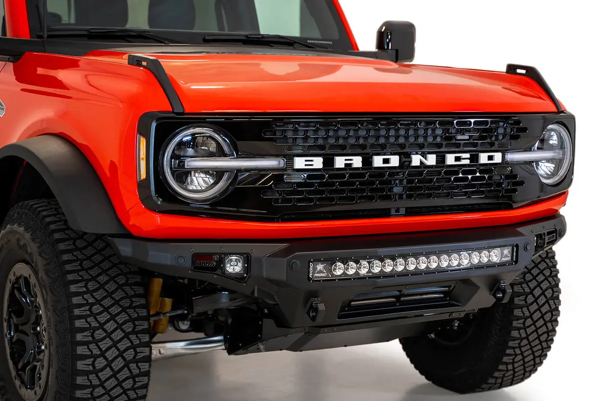 2021-2026 Ford Bronco Stealth Fighter Front Bumper 1