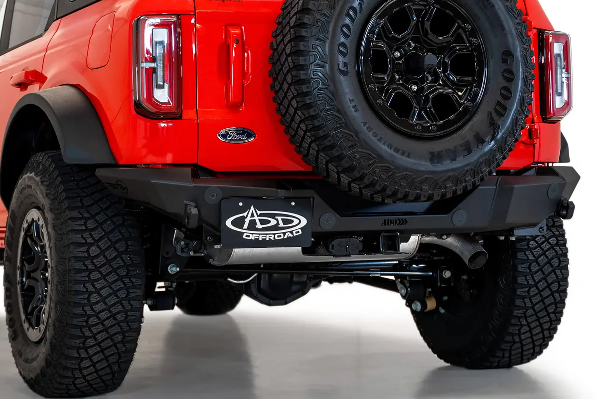 2021-2026 Ford Bronco Rock Fighter Rear Bumper 1