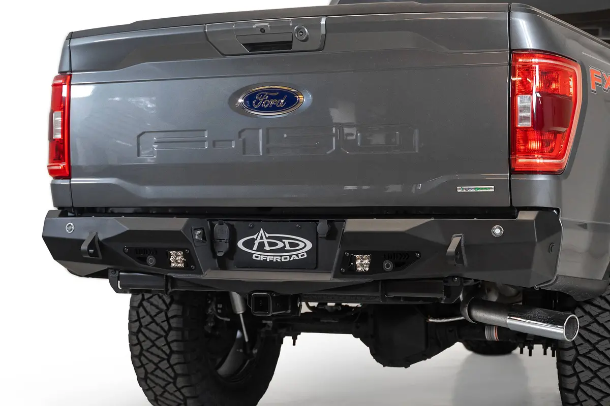 2021-2023 Ford F-150 Stealth Fighter Rear Bumper 1