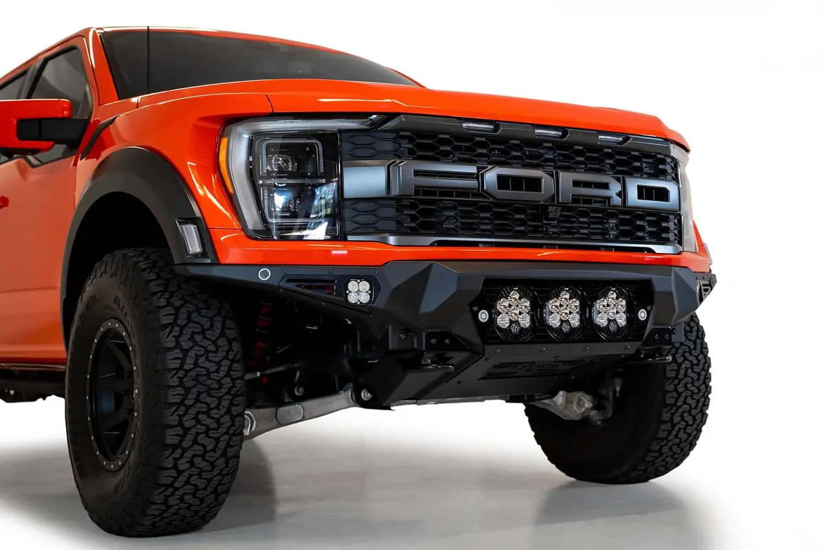 2021-2026 Ford F-150 Raptor/Raptor R Bomber Front Bumper (Baja Designs) 1