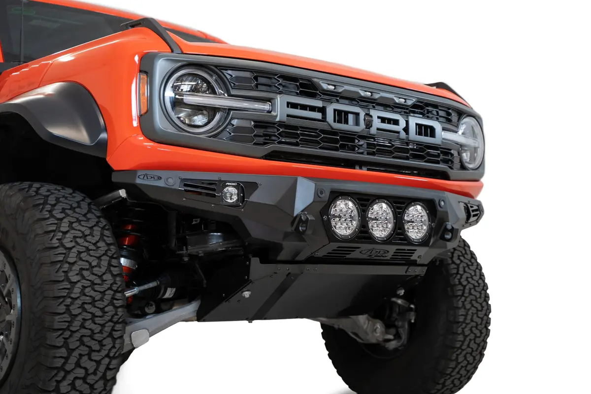 2022-2026 Ford Bronco Raptor Bomber Front Bumper (Rigid) 1