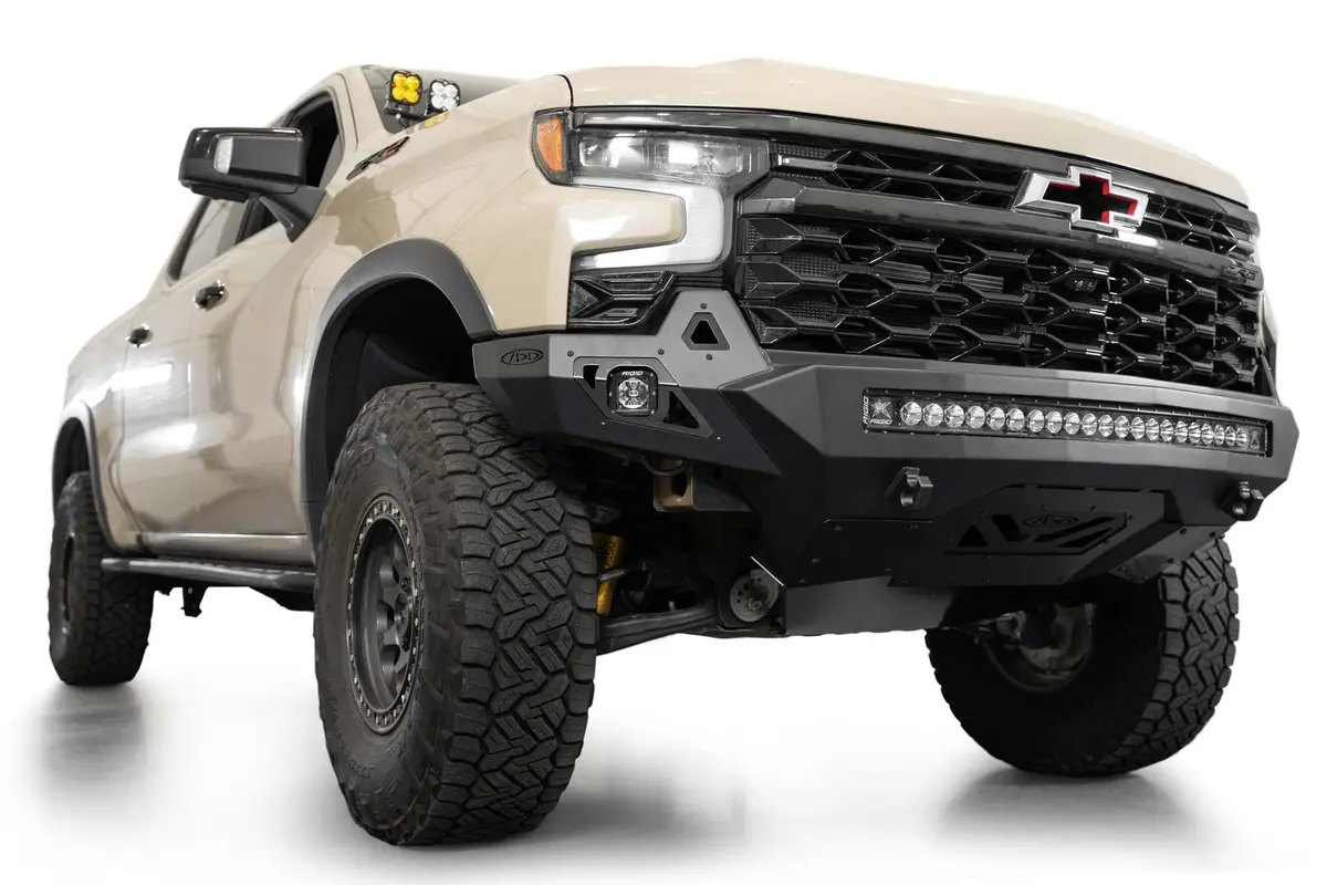 2022+ Chevy Silverado 1500 Zr2 Stealth Fighter Front Bumper 1