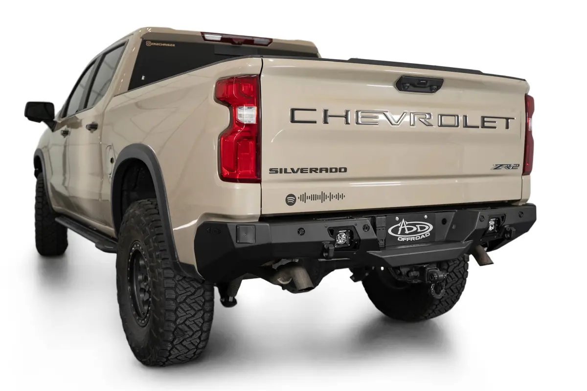 2022+ Chevy/Gmc 1500 Stealth Fighter Rear Bumper 1