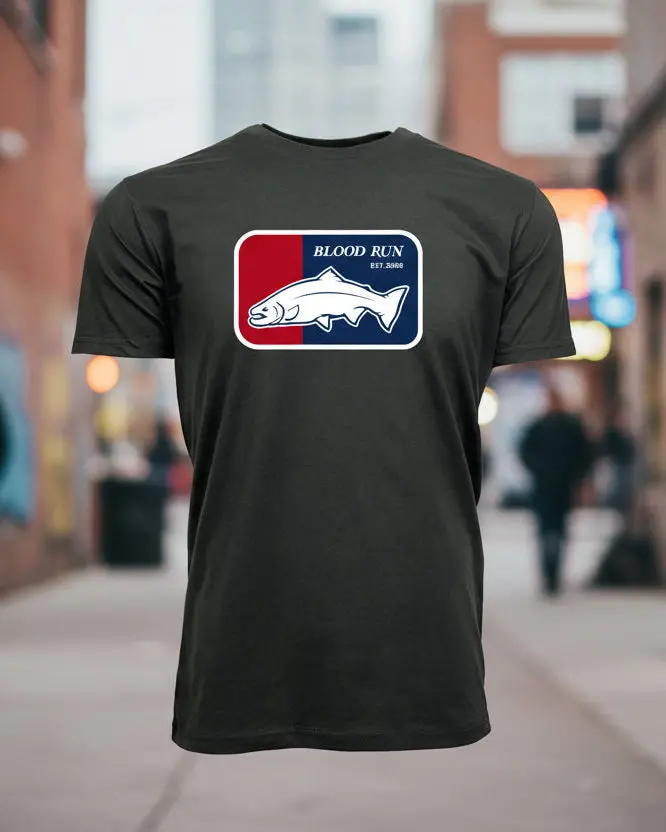 Blood Run Men's Strike Zone Cotton Tee 1