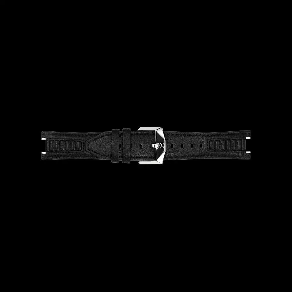 Black Leather Strap With Steel Buckle For Spaceship 1