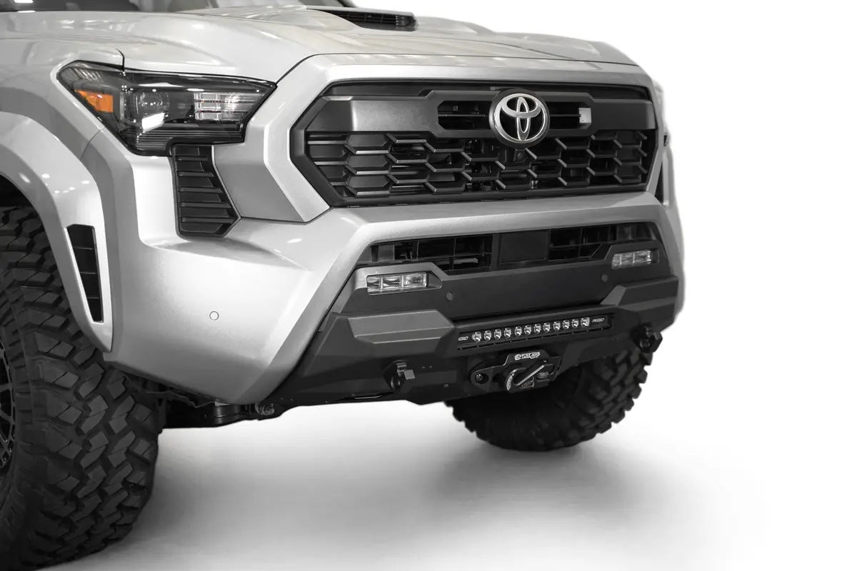 2024+ Toyota Tacoma Stealth Center Mount Winch Front Bumper 1