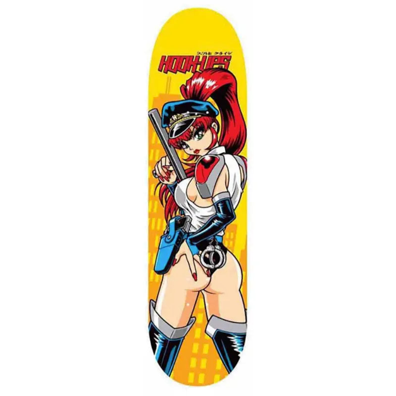 Hook-Ups 8.25" X 32.25" Super Cop Skateboard Deck 1