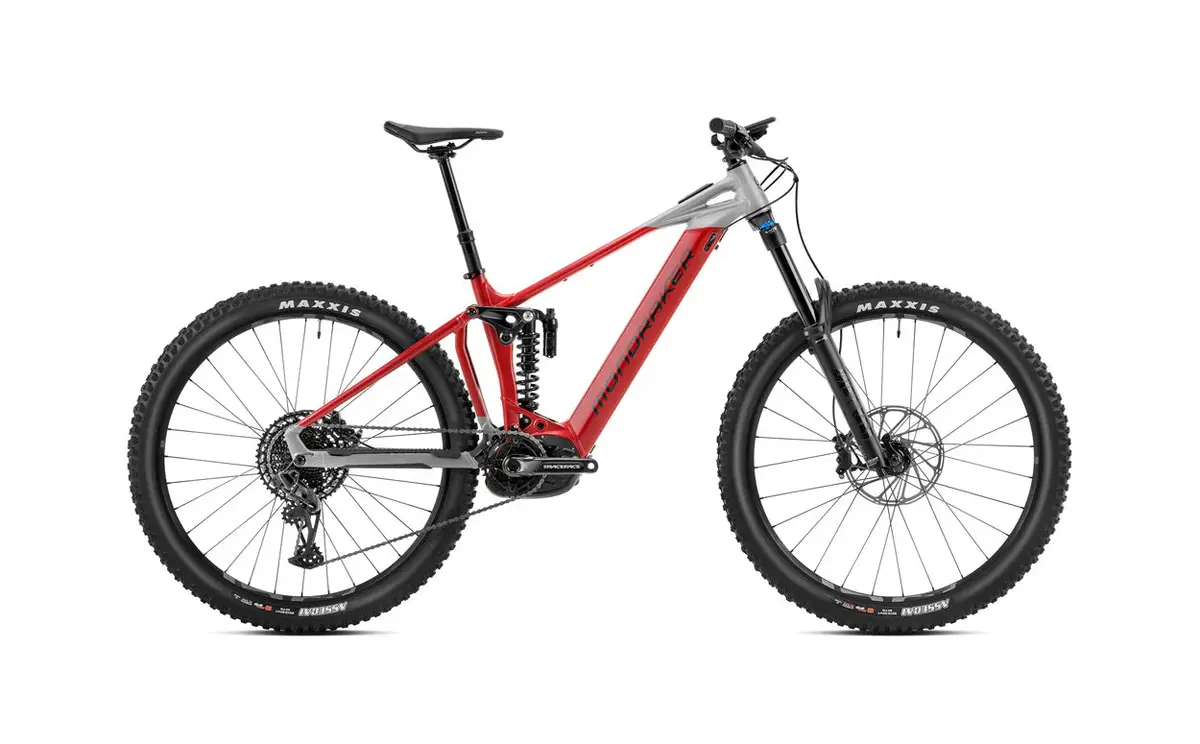 23 Mondraker Level R - Cherry Red/Grey 1