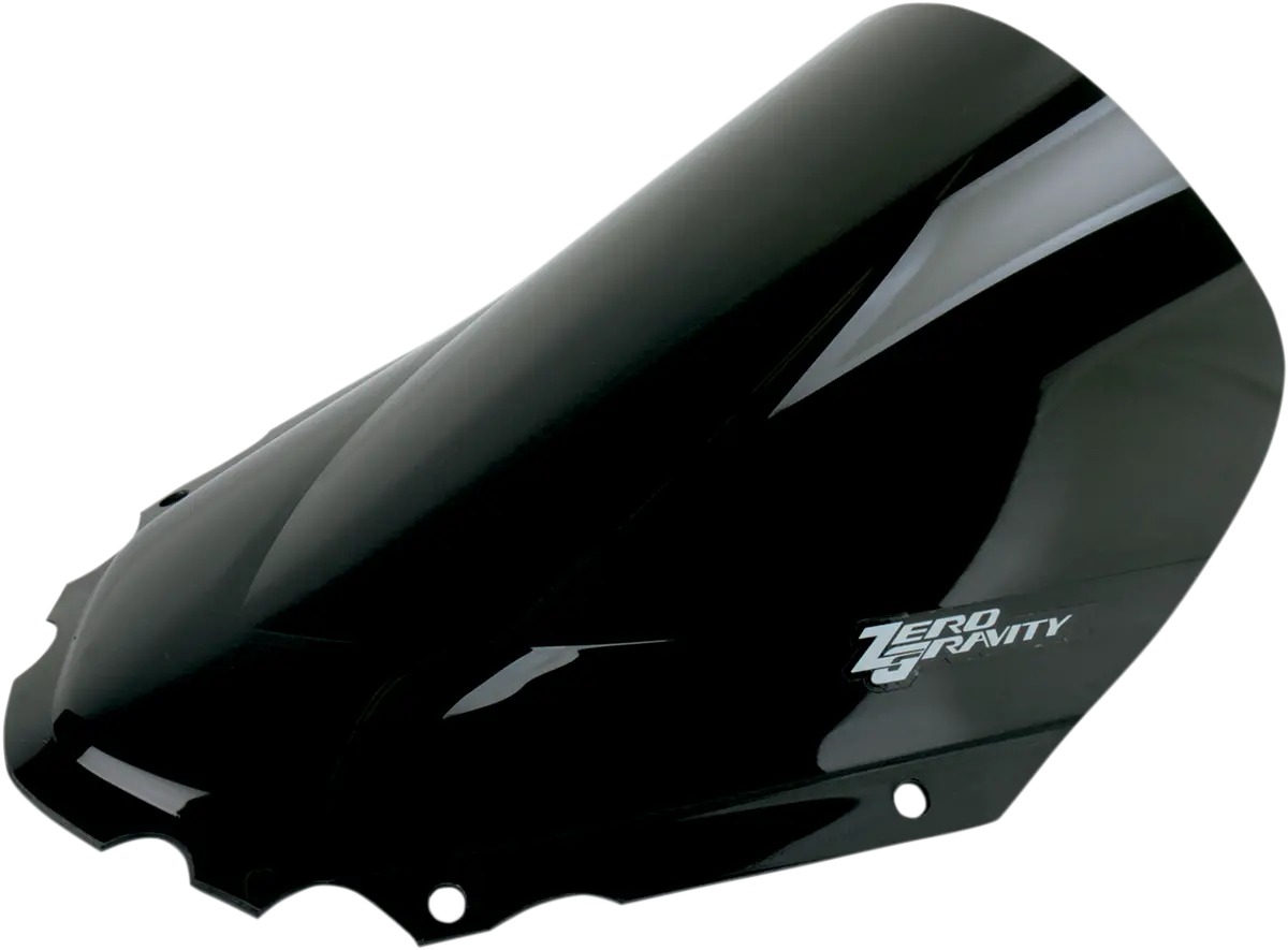 Zero Gravity Dark Smoke Double Bubble Windscreen For Kawasaki Klr 650 (2016–2019) 1