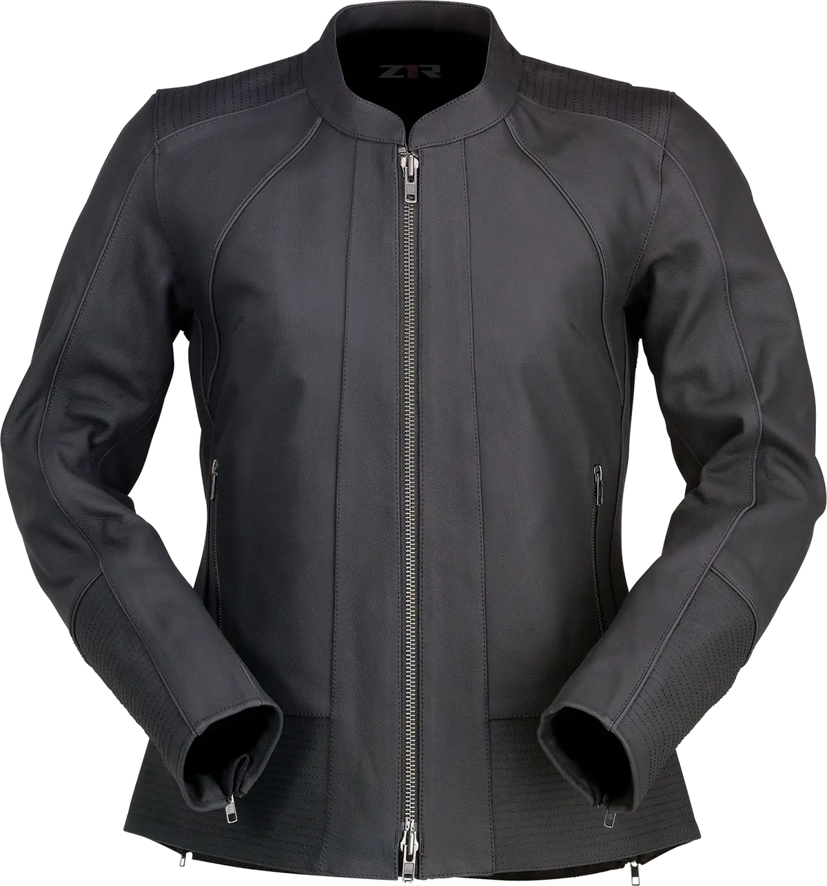 Z1R Women’S Matchlock Leather Motorcycle Jacket – Black, Size Xl (Model 2813-1029) 1