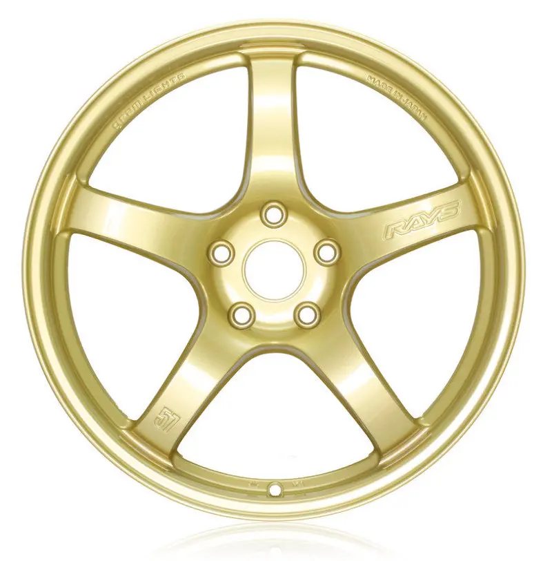 Gram Lights 57Cr Forged Alloy Wheels – 17×9″, +38 Offset, 5×114.3, Gold Finish (Min. Order: 20) 1