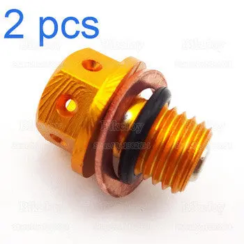 Super Pocket Bike Magnetic Megneto Engine Oil Drain Plug Bolt 1Pcs 1