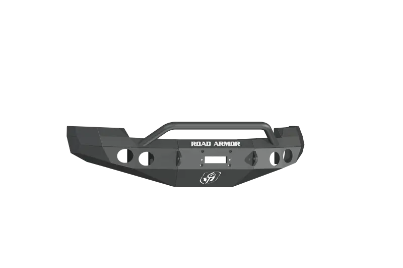 Road Armor Stealth Front Winch Bumper For 2008–2010 Chevy Silverado 2500Hd – Textured Black With Pre-Runner Guard 1