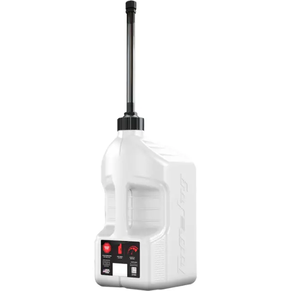 Tuff Jug - 5-Gallon Utility Container W/ Auto Stop Spout White 1