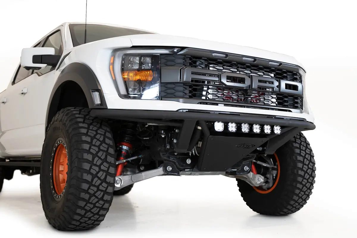 2021-2026 Ford F-150 Raptor Add Pro Frame Cut Front Bumper 1
