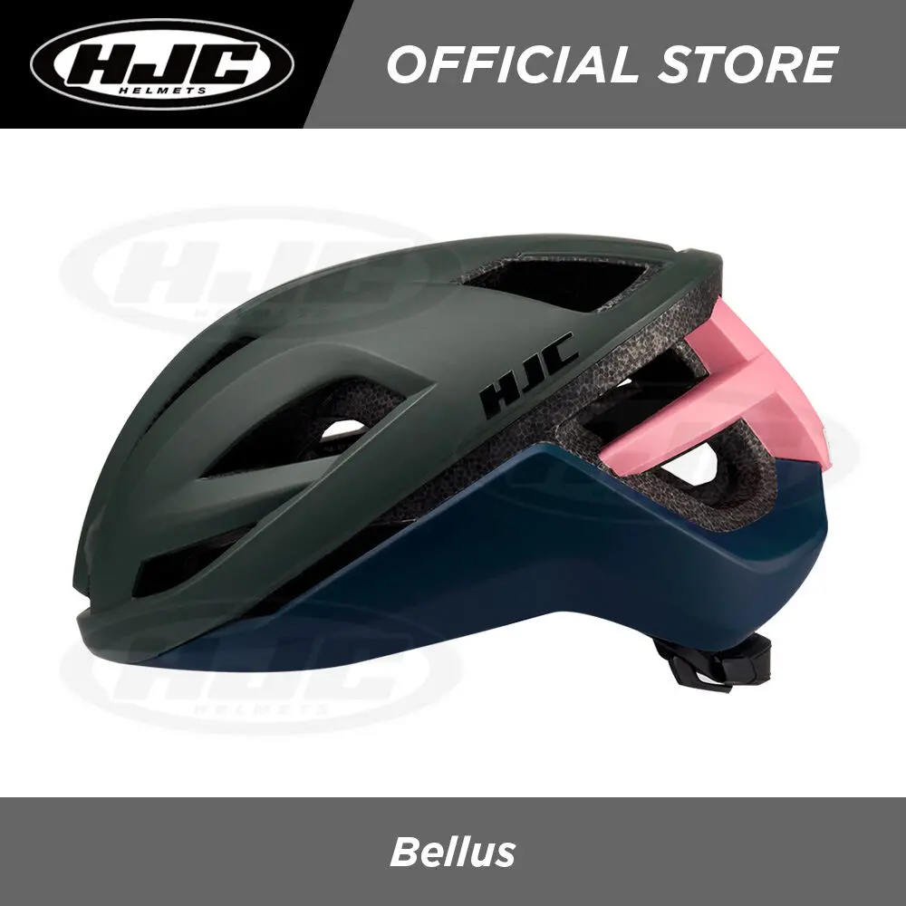 Hjc Sports Urban Cycling Helmet Bellus Mt Gl Olive Navy 1