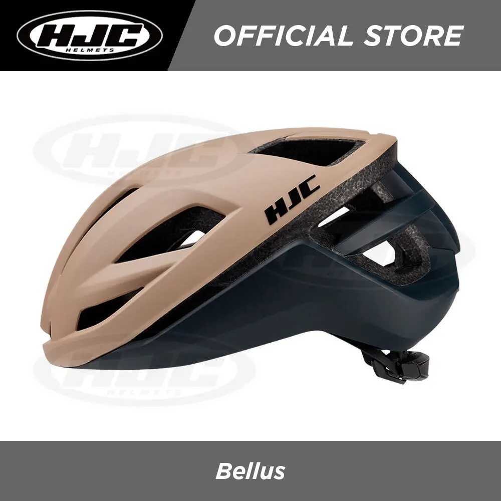Hjc Sports Urban Cycling Helmet Bellus Mt Gl Brown Navy 1