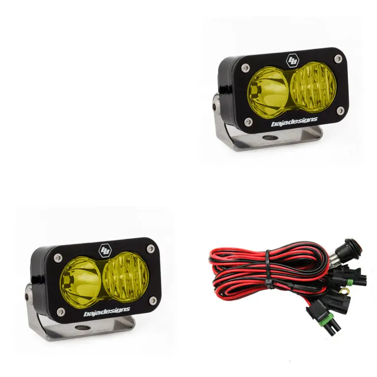 Baja Designs S2 Pro, Pair Driving/Combo, Led, Amber 1