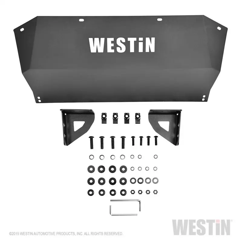 Westin 19-22 Ram 1500 (Excl. Classic/Rebel/Warlock/Trx) Outlaw Bumper Skid Plate - Tex. Blk 1
